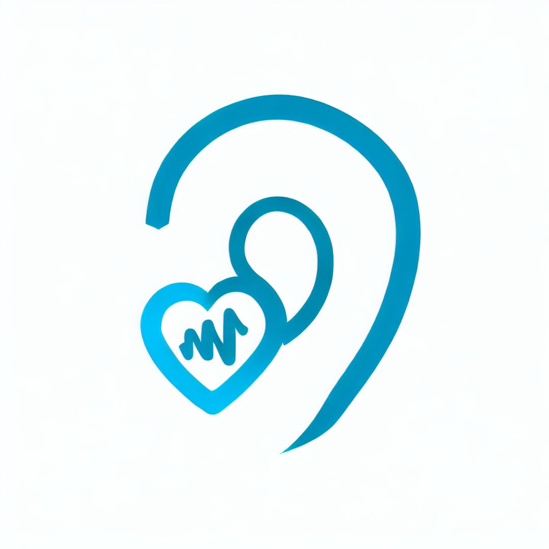 Ear and heart icon